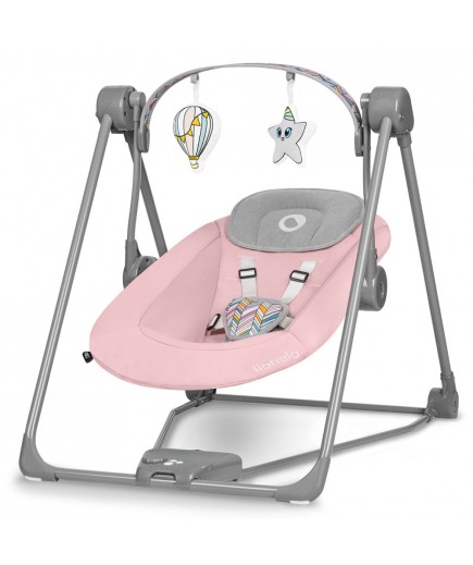 Крісло-гойдалка Lionelo Otto Pink Baby LO-OTTO PINK BABY