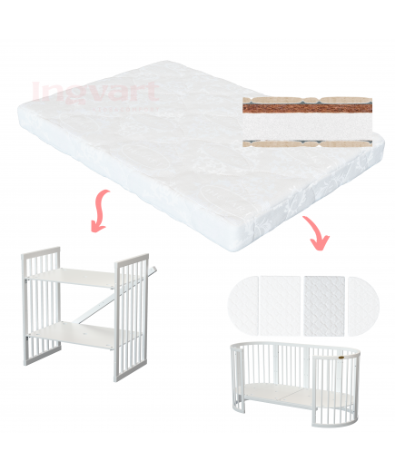 Середня секція матраца в ліжко IngVart Smart Bed Round 60х48 см 6015253 Середня секція матраца в ліжко IngVart Smart Bed Round 60х48 см 6015253