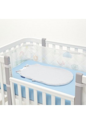 Постельный комплект Sonto Sleepset Демисезон 120*60 см с закругленными углами Стальная голубизна 0533 - 