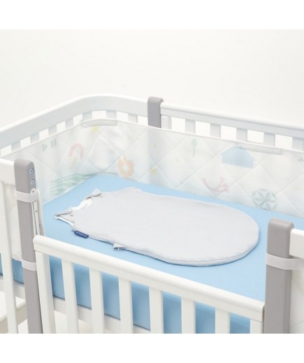 Постільний комплект Sonto Sleepset Демісезон 120*60 см з закругленими кутами Сталева блакить 0533