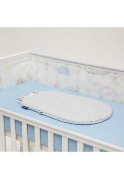 Постільний комплект Sonto Sleepset Зима 120*60 см з прямими кутами Сталева блакить 0124