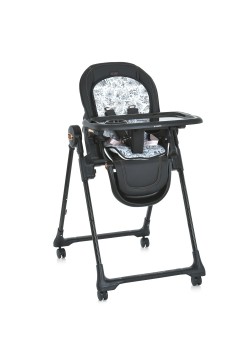 Стільчик для годування El Camino Crystal ME 1037-B Black Gold