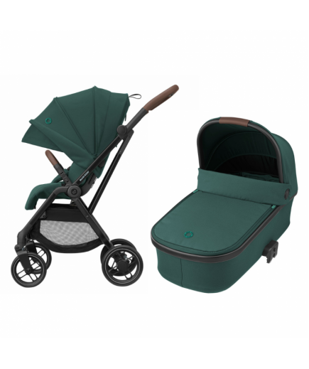 Коляска універсальна 2в1 Maxi-Cosi Leona 2 1507047110-1204050111 Essential Green