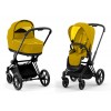 Коляска універсальна 2в1 Cybex Priam 4.0 Mustard Yellow/Matt Black 522000965/2