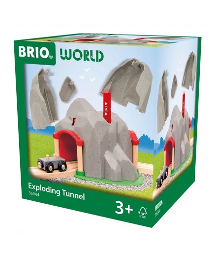 Тунель для залізниці, що вибухає BRIO 36044 Тунель для залізниці, що вибухає BRIO 36044