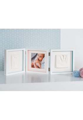 Бебі Арт Потрійна рамка білий/смужка Baby Art 3601095400 - 
