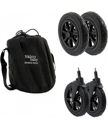 Комплект колес Valco Baby Sport Pack Snap 4 Black 9179
