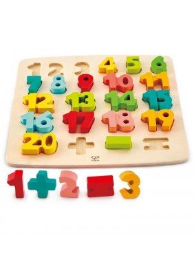 Пазл дерев'яний Hape Цифри E1550