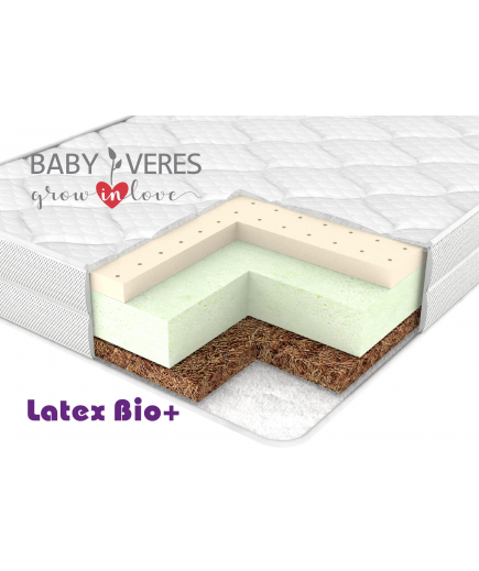 Матрац Верес Latex bio+ 120х60х10 см 50.7.01 Матрац Верес Latex bio+ 120х60х10 см 50.7.01
