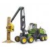 Харвестер John Deere 1270G з 1 колодою 1:16 Bruder 02135 фото 2