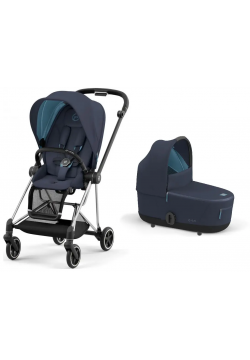 Коляска універсальна 2в1 Cybex Mios 4.0 Nautical Blue/Chrome Black 522000807/2