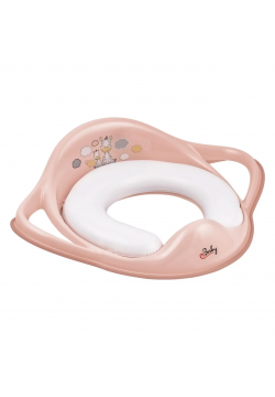 Сидіння на унітаз Maltex Zebra Padded toilet trainer seat 6181_41 pink 681208