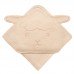 Рушник з капюшоном для купання Lionelo Muslin Hooded Towel Beige Sand 80х80 см LO-MUSLIN HOODED TOWEL BEIGE SAND