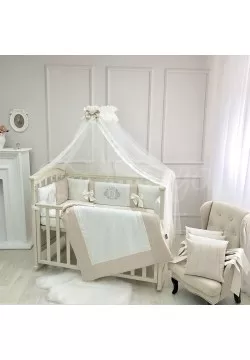 Постільний комплект Маленька Соня Royal 6од 26035 Сream