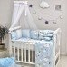 Постільний комплект Маленька Соня Baby Design Коти в хмарах 6од 0220397