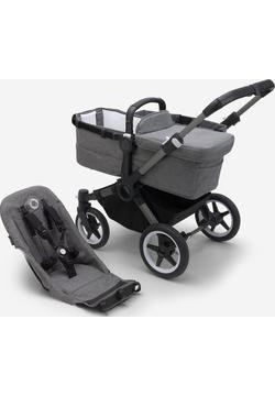 Шасi з прогулянковим блоком для коляски Bugaboo Donkey 5 100002035 Graphite / Grey Melange