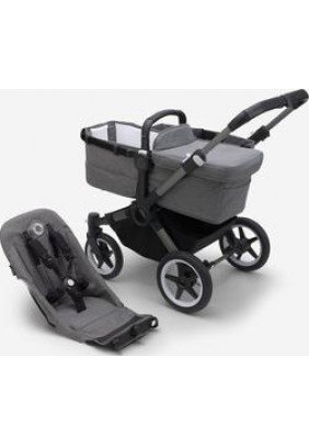 Шасси с прогулочным блоком для коляски Bugaboo Donkey 5 100002035 Graphite / Grey Melange