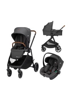 Коляска універсальна 3в1 Bebe Confort Luvia Trio 1994153210 Mineral Graphite
