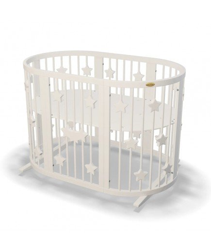 Ліжко-трансформер 9в1 IngVart Smart bed Round зірки 1359001 Ліжко-трансформер 9в1 IngVart Smart bed Round зірки 1359001