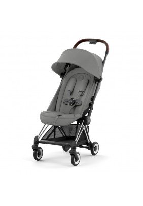 Коляска прогулянкова Cybex Coya 2023 Chrome Dark Brown 522004395 Mirage Grey