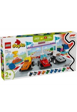 Конструктор Lego Duplo Автомобілі і пілоти команд Формули-1 70дет 10445