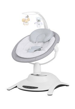 Крiсло-гойдалка Carrello Adora CRL-10305 Ice Grey