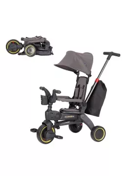 Велосипед 3-х колісний Tilly Combi T-392 Grey