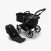 Шасi з прогулянковим блоком для коляски Bugaboo Donkey 5 100002034 Black / Midnight Black