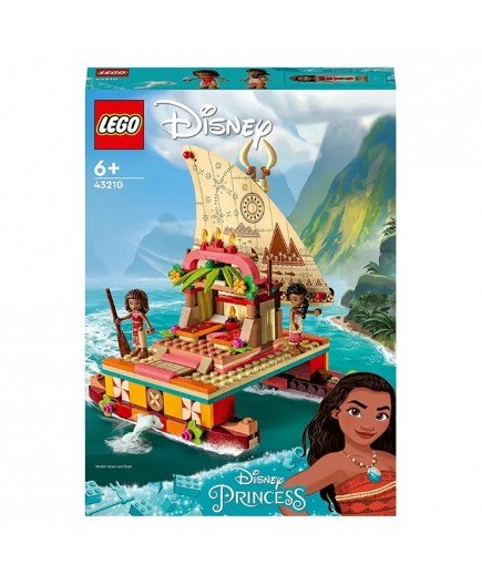 Конструктор Lego Disney Пошуковий човен Ваяни 321дет 43210