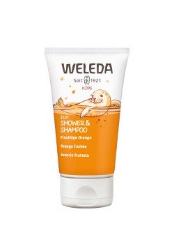 Шампунь-гель 2в1 Апельсин  Weleda 150мл 007511CH