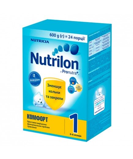 Суміш Nutricia Нутрілон Комфорт-1 600г 38533