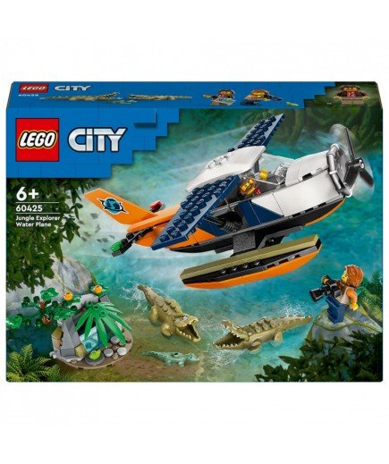 Конструктор Lego City Водний літак для дослідження джунглів 177дет 60425