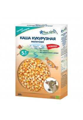 Каша молочна кукурудзяна Fleur Alpine 200г 1184025 - 