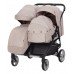Коляска унiверсальна 2в1 для двійні Carrello Connect CRL-5502/1 Serious Black фото 4