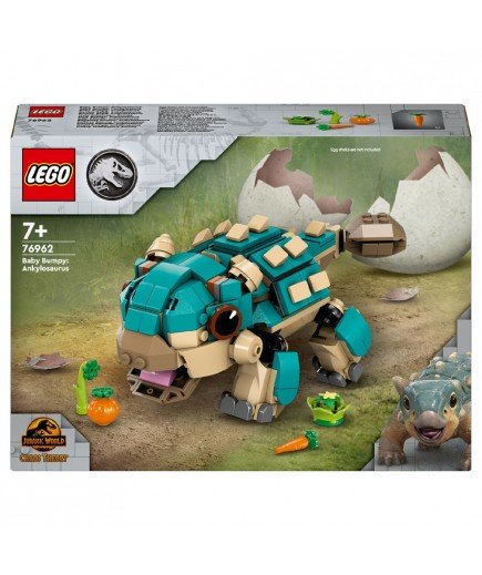 Конструктор Lego Jurassic World Малюк Бампі: Анкілозавр 358дет 76962