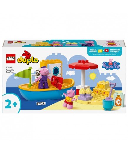 Конструктор Lego Duplo Морська прогулянка Пеппи на човні 23дет 10432