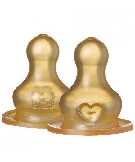 Соска латексна для бутилочки BIBS 2шт 5000050