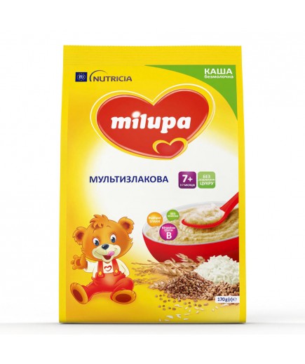 Каша безмолочна мультизлакова Milupa 170г 30034