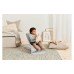 Шезлонг BabyBjorn Bouncer Bliss Woven Petal Quilt 2246 Light Grey фото 2