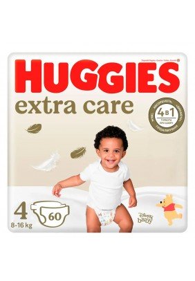 Підгузники Huggies Extra Care Mega (4) 60шт 535781 - 