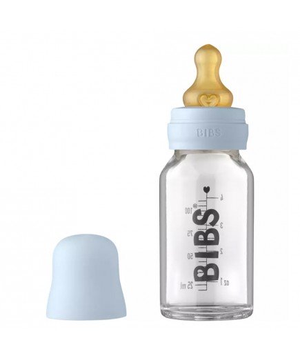 Пляшечка скляна BIBS Baby Blue 110мл 5013231 Пляшечка скляна BIBS Baby Blue 110мл 5013231