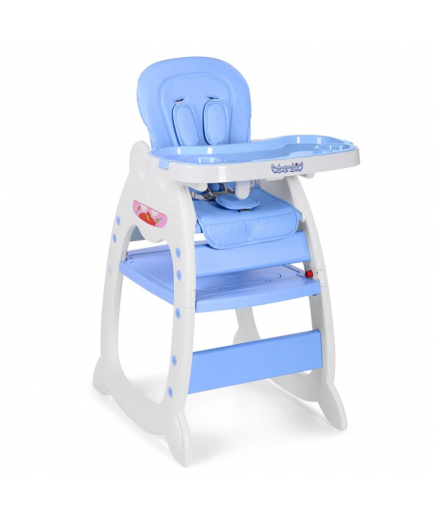 Стільчик для годування Bambi M 3612-12 Blue Стільчик для годування Bambi M 3612-12 Blue