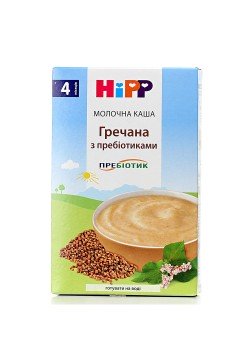 Каша HIPP молочна гречана з пребіотиками 250г 2917