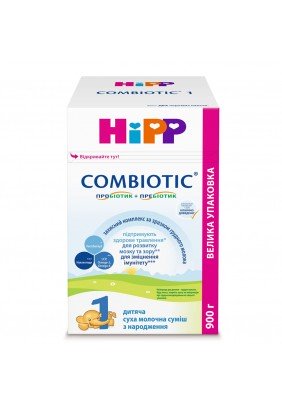 Суміш молочна HIPP Combiotic-1 900г 2435 - 