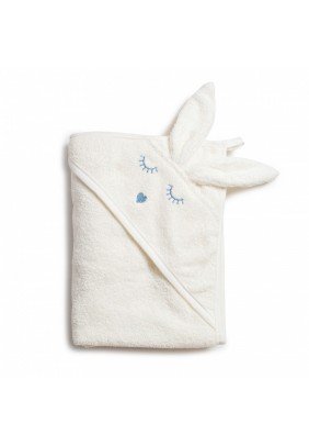 Полотенце-уголок для купания Twins Rabbit ecru 1500-TANК-202