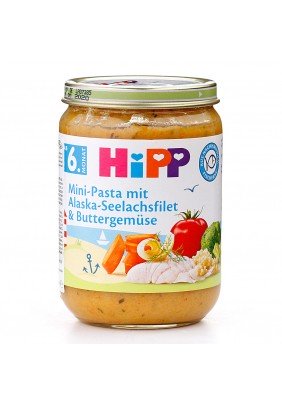 Пюре овочі з морською рибою HIPP 190г 6275 - 