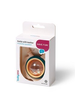 Брязкальце з прорізувачем BabyOno Квіточка 1586