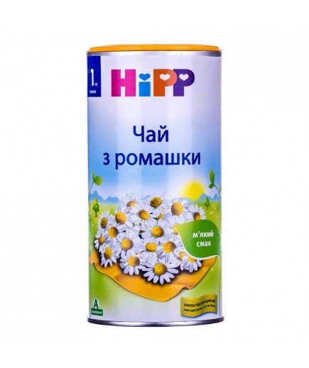 Чай з ромашкою HIPP 200г 3765 Чай з ромашкою HIPP 200г 3765