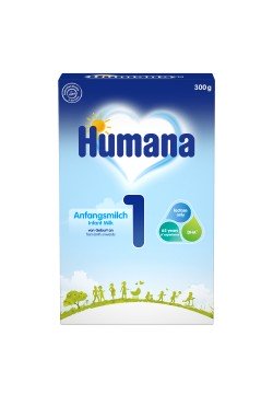 Суміш молочна Humana-1 з пребіотиками 300г 1586175