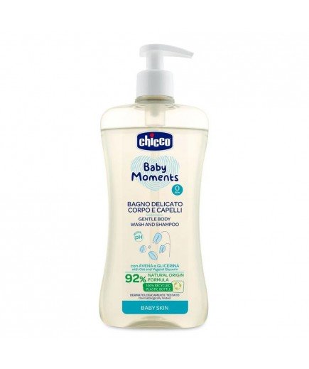 Гель-шампунь Chicco Baby Moments 500мл 10594.00